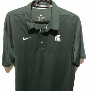 Men's Nike Michigan State Spartans Dri-FIT Polo